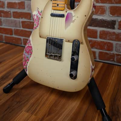 Fender Custom Shop ‘67 Telecaster Heavy Relic Master Built by Austin Mcnaught Antigua Burst over Pink Paisley 2024 w/OHSC image 10