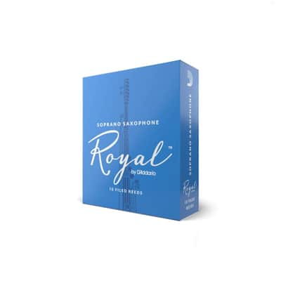 Rico Royal Soprano Saxophone Reeds Strength #2 image 1