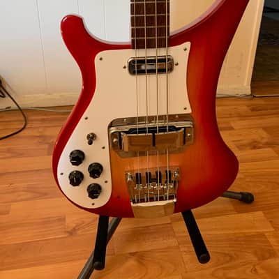 Rickenbacker 4003S Left Handed Fireglo 60s Sytle mods image 2