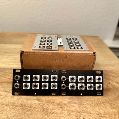 Intellijel Buff Mult 1U X 2 - Black and Silver Panels image 1