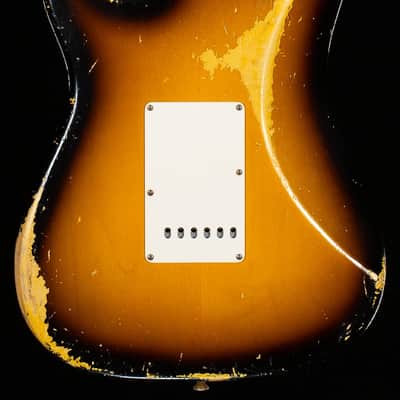 Fender Custom Shop Masterbuilt Levi Perry 1957 Stratocaster Heavy Relic 2-Tone Sunburst (762) image 4