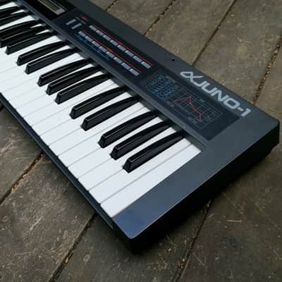 Roland Alpha Juno-1 49-Key Programmable Polyphonic Synthesizer 1985 - 1988 - Black image 6
