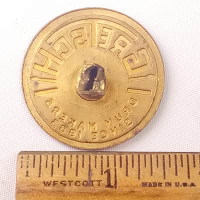Gretsch 60s Snare Drum Round Badge Thick Sticks Vintage Renown Brooklyn +Grommet image 2