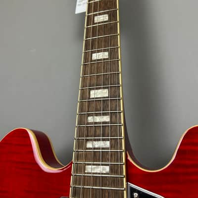 Epiphone ES-335 Figured Flame Maple 2025 - Cherry image 5