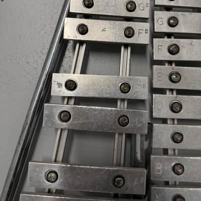 Made in Japan Vintage Glockenspiel Xylophone Bells image 11