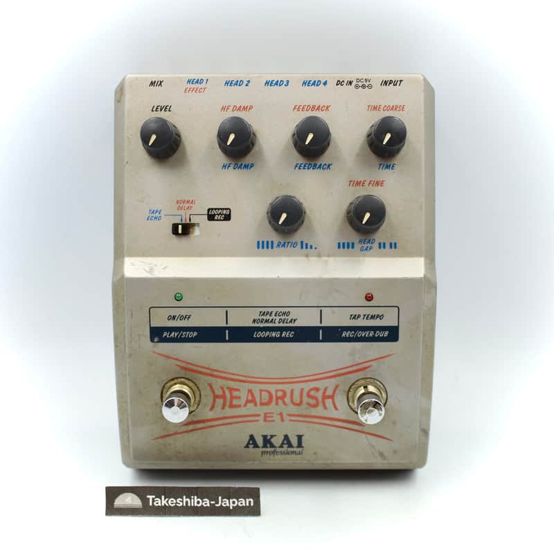 Akai Headrush E1 Digital Echo / Looper | Reverb The Netherlands
