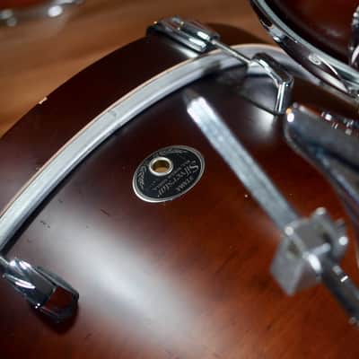 Tama Silverstar Drum Kit in Antique Brown Burst 12/16/22" - 2015 image 5