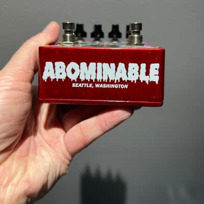 Abominable Electronics Hellmouth 2000s - Sparkle red new art image 6