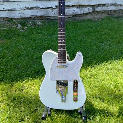 Fender Telecaster Baritone Tenor Conversion 2020s - White image 3