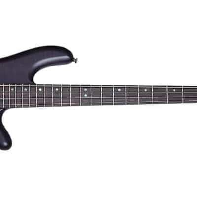 Schecter Stiletto Studio-4 String Bass See-Thru Black Satin image 3