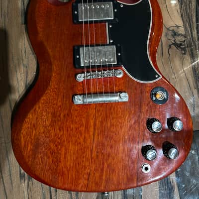 Gibson Custom Shop Historic '61 SG Standard Reissue 2019 - 2020 - Red Aniline Dye VOS image 6