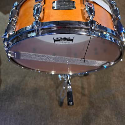 Yamaha AMS-1460 Absolute Hybrid Maple Snare - 6 x 14-inch - Vintage Natural image 4