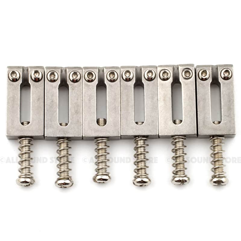 52.5mm (2 1/16") STAINLESS STEEL Bridge Saddles for Fender® Stratocaster, Telecaster Strat Tele image 1