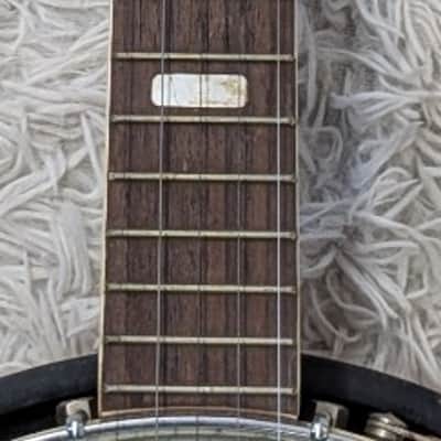 Vintage Japanese made 5 String Banjo with Resonator - A Cool item in an old case image 6