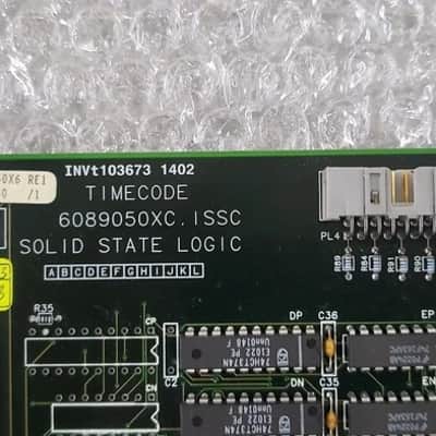 SSL Solid State Logic 6089050XC TIMECODE for SSL 9000 Series image 2