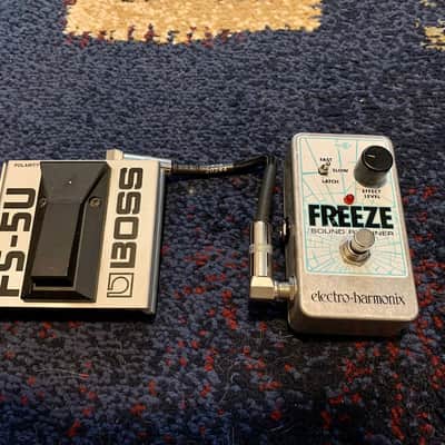 EHX Freeze w/REMOTE MOD, infinite hold, pedal tone, piano-like sustain, sample hold, Nano, Electro-Harmonix, gamechanger plus image 1