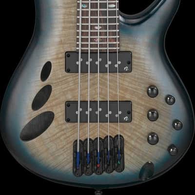 Ibanez SRD905-CTL Bass Workshop SR Electric Bass 5-String - Cosmic Blue Starburst image 13