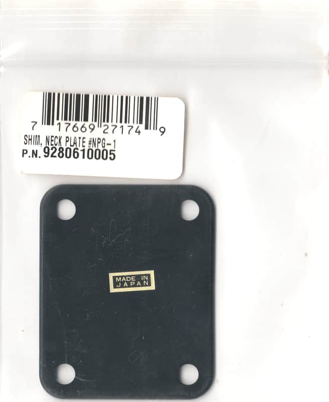Jackson® Black Body Protector For Jackson Neck Plates~Made In Japan~NOS New image 1
