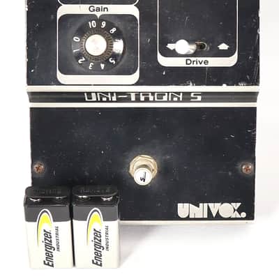 Vintage Univox Uni-Tron 5 Guitar Envelope Filter Wah Effect Pedal Mutron III image 2
