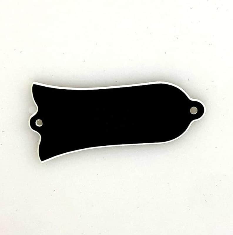 truss rod cover gibson style - Black image 1