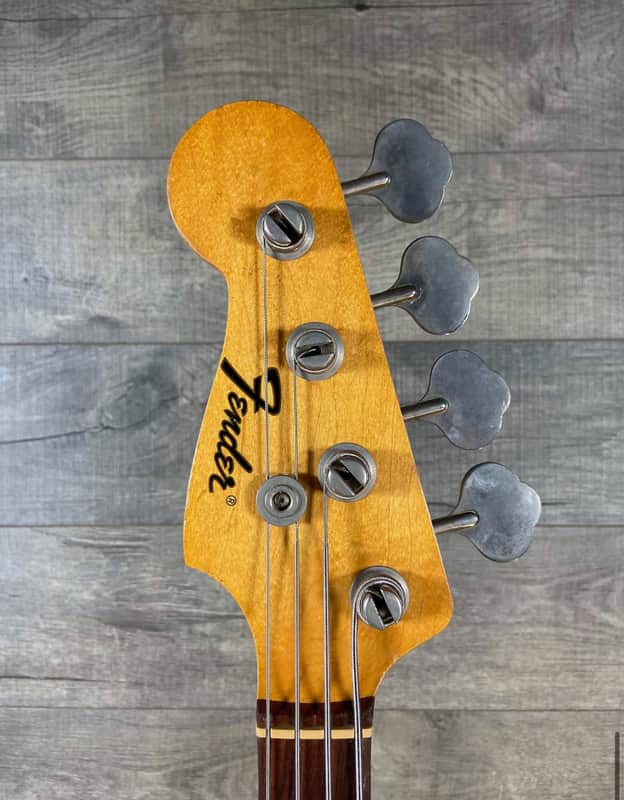 Fender Precision/Jazz Bass 1976 - Sunburst.Lefty! | Reverb Canada