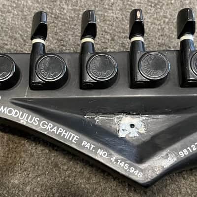 Modulus Graphite Alvarez Graphite Guitar Neck - Black image 4