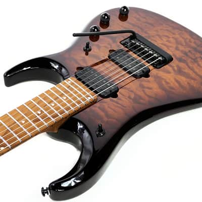 Ernie Ball Music Man John Petrucci JP15-7 - Amber Waves - Quilt image 7