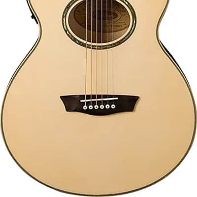 Washburn EA20 Festival Series Florentine Cutaway Flame Maple Top 6-String Acoustic-Electric Guitar image 6