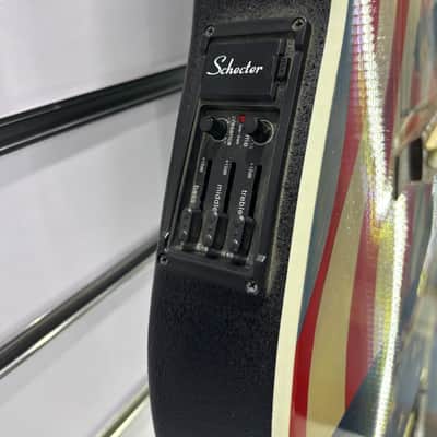 #104/125 Fireman's 9/11 NYC New York City Tribute 2002 Schecter Custom Diamond Series Acoustic image 10