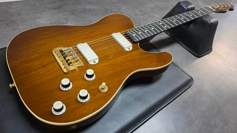 1983 Fender Telecaster Walnut Elite Gold RARE Flagship Top Model American Vintage 80s USA Electric Guitar Walnut Neck Original Hang Tag Manual image 1