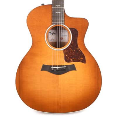 Taylor Special Edition 214ce-K DLX Grand Auditorium Torrefied Sitka Spruce/Hawaiian Koa Honeyburst ES2 image 2