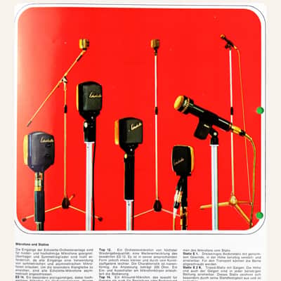 Vintage 1966 Echolette/Beyerdynamic E1000/M160 ribbon microphone fully working condition image 13