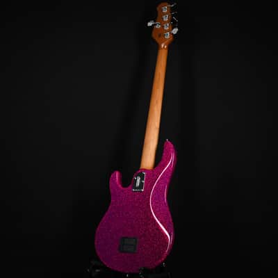 Ernie Ball Music Man StingRay 5 Special HH w/ Maple Fretboard, Bass Guitar- Soda Pink Sparkle 2026 (K07133) image 12