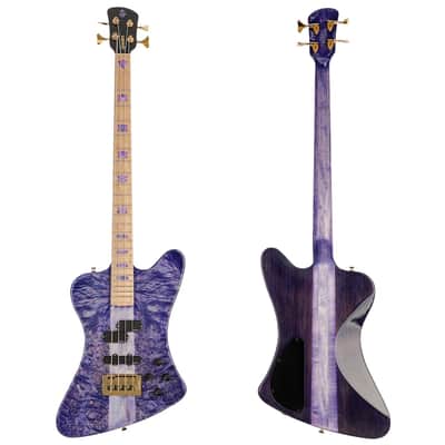 Spector USA Custom NS-2X Electric Bass - Ultra Violet image 6