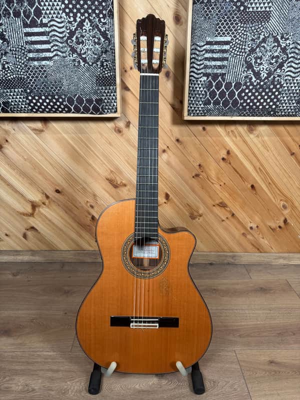José Ramírez 4N-CWE Electro Classical Guitar (2014) – Made in Spain + Hard Case image 1
