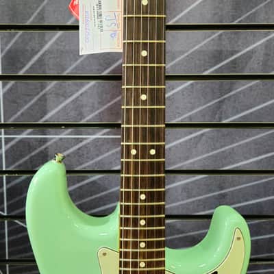 Fender Limited Edition American Professional II Matching Headcap Electric Guitar Surf Green image 3