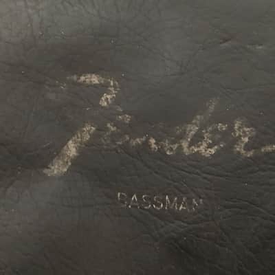 60's Fender Bassman Head Amp Cover - Black image 2