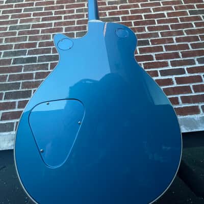 Gretsch Custom Shop Masterbuilt G6134CST Baritone Penguin NOS Lake Placid Blue With Case image 5