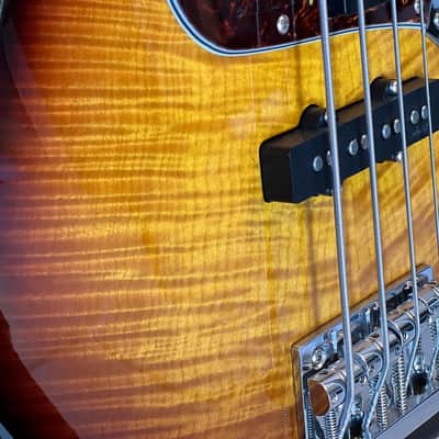 Sadowsky NYC Custom USA Bass P/J 2008 - 3 Tone Burst (Brazilian Rosewood) NOS (8lbs. 7 oz.) image 12