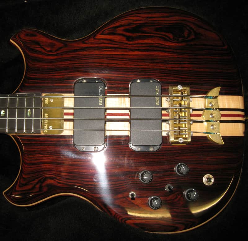 Alembic Stanley Clarke Signature Coco Bolo LEFTY Bass Mint! image 1