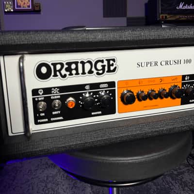 Orange Super Crush 100 Amp Head - like new image 2
