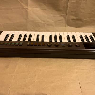 Yamaha PortaSound PS-2 1980s Chocolate Brown MINT with original hardcase mini piano keyboard image 9