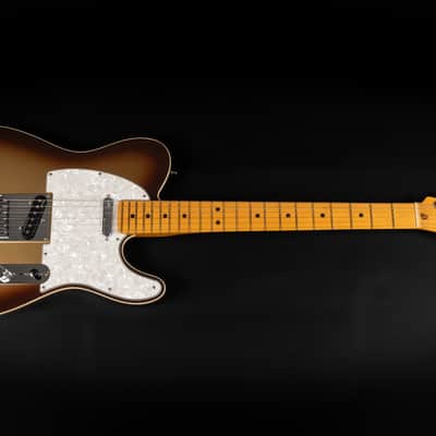 2022 Fender American Ultra Telecaster MN - Mocha Burst | USA Maple Fretboard Noiseless Pickup Compound Radius Locking Tuner 3.38kg | CoA OHSC image 3