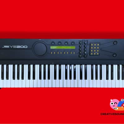 c.1988 YAMAHA EOS YS200 Multi-Timbral Polyphonic Synthesizer 4-OP FM Synth Workstation