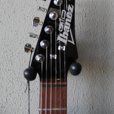 Brand New Ibanez Gio GRX70QA Electric Guitar - Transparent Black Burst image 2