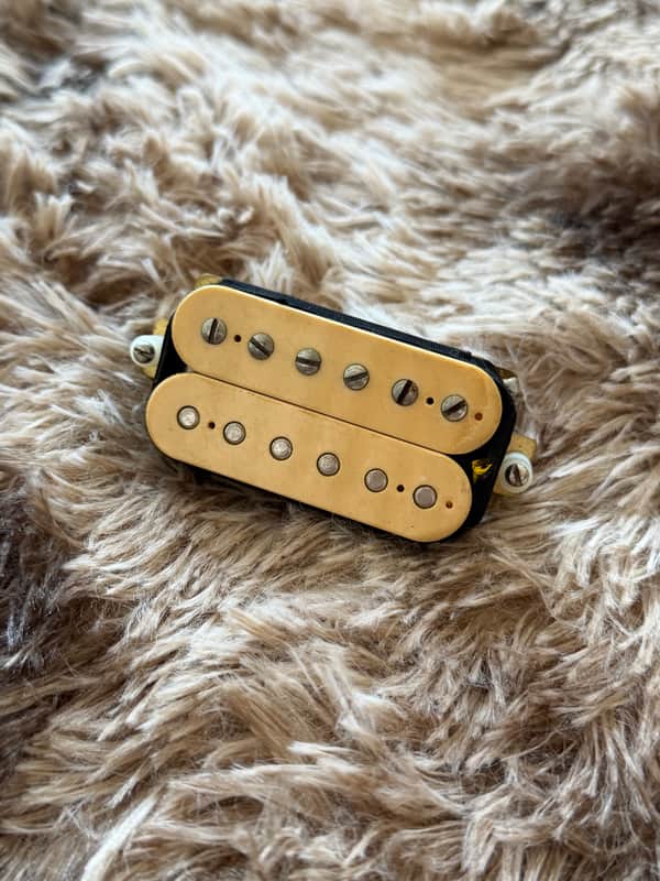 1980s DiMarzio PAF Vintage Neck Humbucker Pickup - Cream image 1