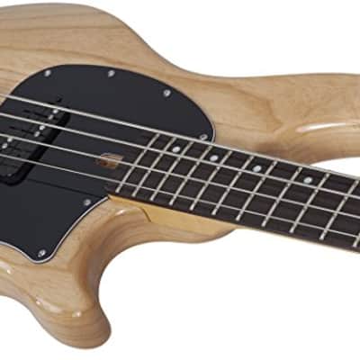 Schecter 2490 4-String Bass Guitar, Gloss Natural, CV-4 image 13