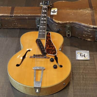 Vintage! 1940 Gibson ES-300 Hollowbody Electric Guitar Natural w/ Diagonal Pickup! + OHSC image 1