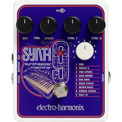 Electro-Harmonix SYNTH9 Synthesizer Machine Pedal image 1