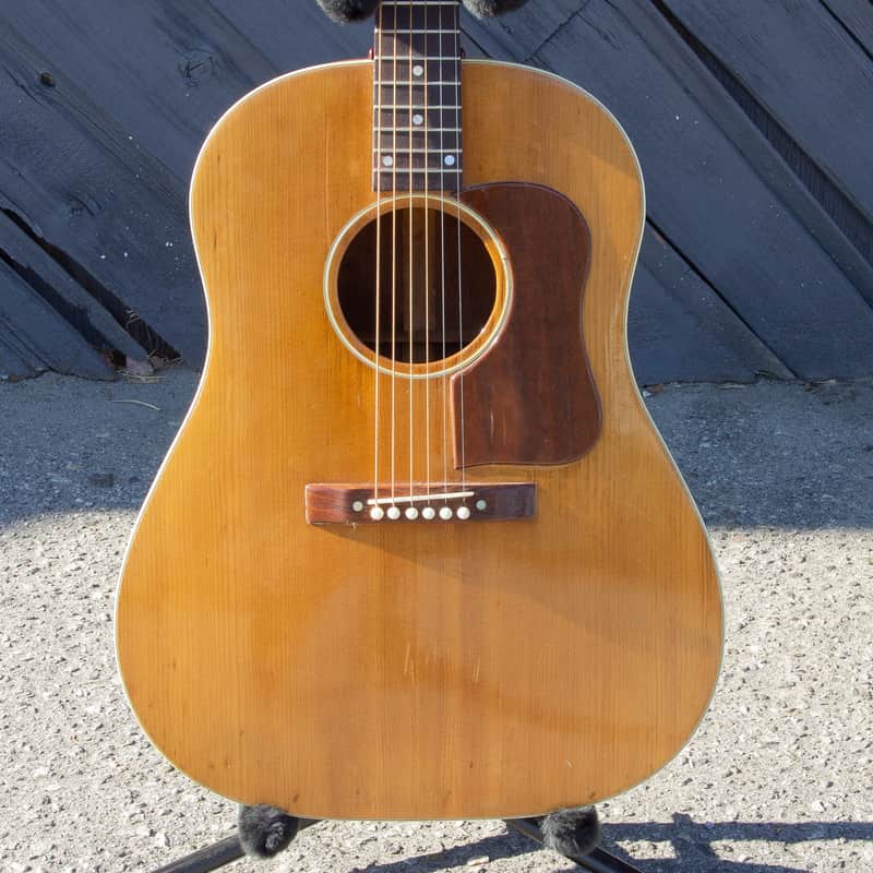 1950 National 1155 Dreadnought J-50 Gibson Body Acoustic Guitar - Natural image 1